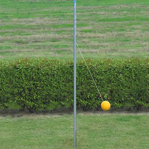 In-Ground Outdoor Tetherball Pole & Ball (Sleeve sold separately)