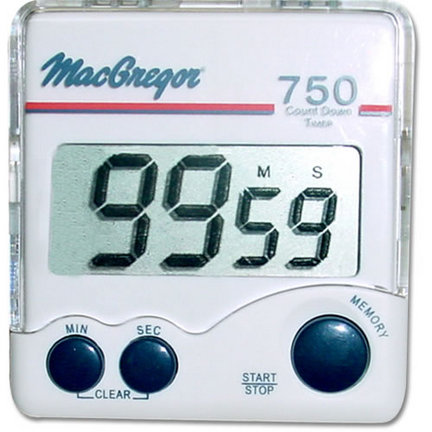 MacGregor&REG; Handheld Game Timer