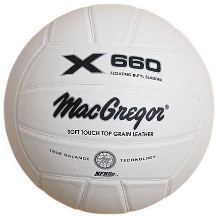MacGregor&reg; X660 Soft Touch Leather Volleyball