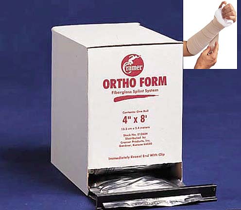 4" x 8' Cramer Ortho Form Padding / Splinting