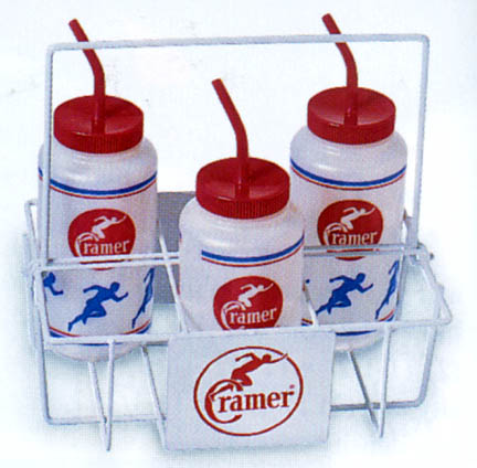 Cramer Wire Bottle Carrier - Holds 6 Quart Size Squeeze Bottles (Case of 8)