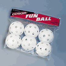 12" Fun Ball&REG; Softball - White (Case of 100)