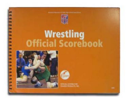 Cramer National Federation High School Wrestling Scorebooks - Set of 3