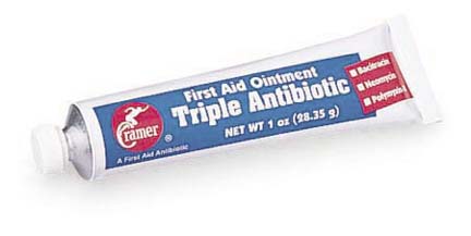 1 oz. Tube Cramer Triple Antibiotic Ointment - Case of 12
