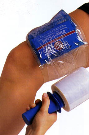 Flex-I-Wrap -  6 Rolls of 4" Plastic Film Without Handle