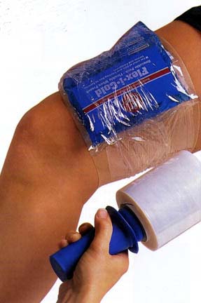 4" Blue Flex-I-Wrap without Handle - 6 Rolls