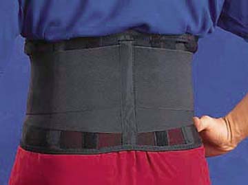 Cramer Lumbar Back Support, Size Small / Medium 22" - 32" 