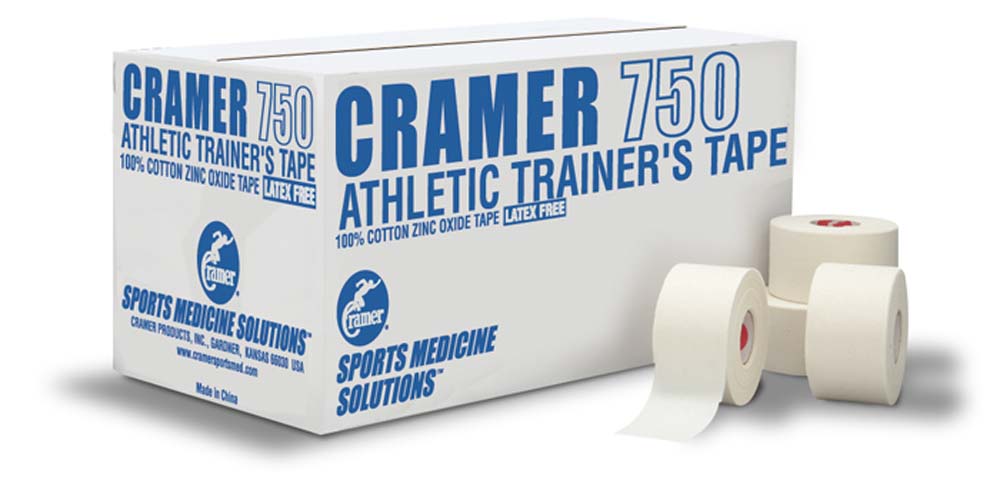 Cramer 750 Athletic Trainers Tape (White) - Case