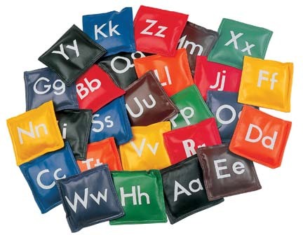 Alphabet Bean Bag Set