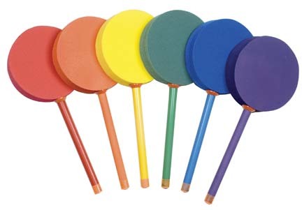 12" Badminton Foam Paddle Set