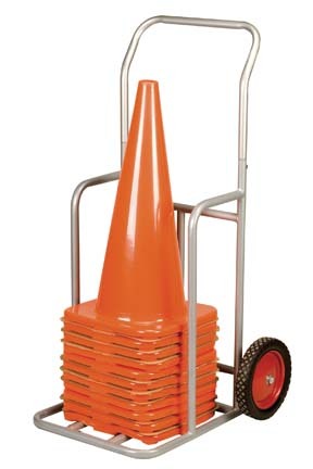 24" x 23" Cone Storage Cart