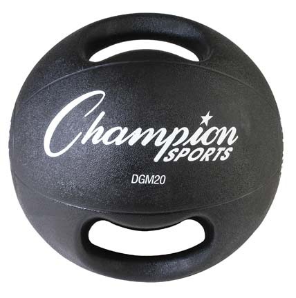 20 lb. Double Grip Medicine Ball