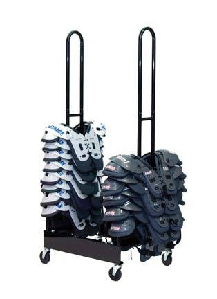 Two Stack Football Shoulder Pad Rack