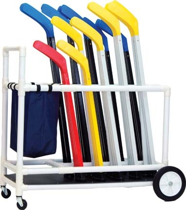 45" x 19" Floor Hockey Cart