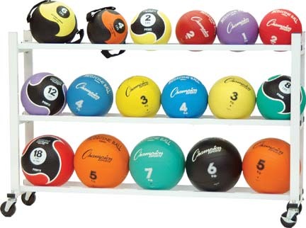 Deluxe Medicine Ball Cart