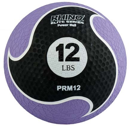 12 lb. Rhino&reg; Elite Medicine Ball