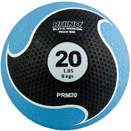 20 lb. Rhino&reg; Elite Medicine Ball
