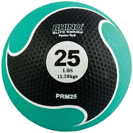 25 lb. Rhino&reg; Elite Medicine Ball