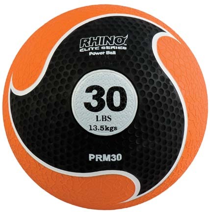 30 lb. Rhino&reg; Elite Medicine Ball