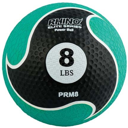 8 lb. Rhino&reg; Elite Medicine Ball