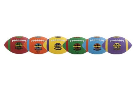 Rhino&reg; Playground Footballs - Set of 6