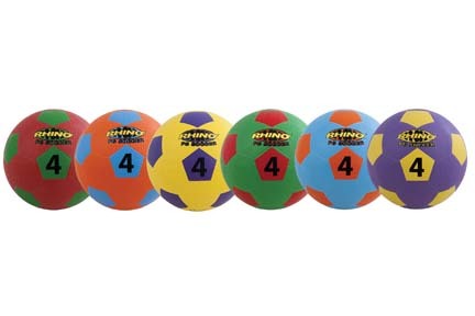 8.5" Rhino&reg; Playground Soccer Ball Set