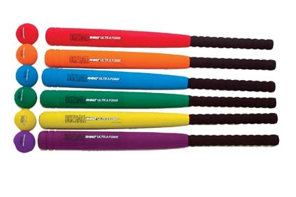 Rhino&reg; Ultra Foam 29" Bat and Ball Set - Set of 9