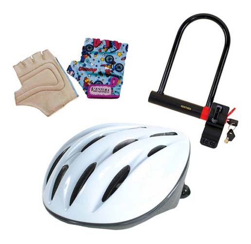 Premium Youth Bicycle Accessory Combo Set