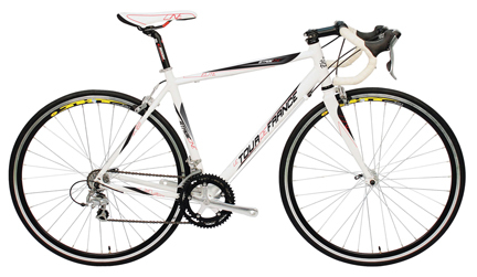 Tour De France Stage One Elite Bike White/Black 49cm