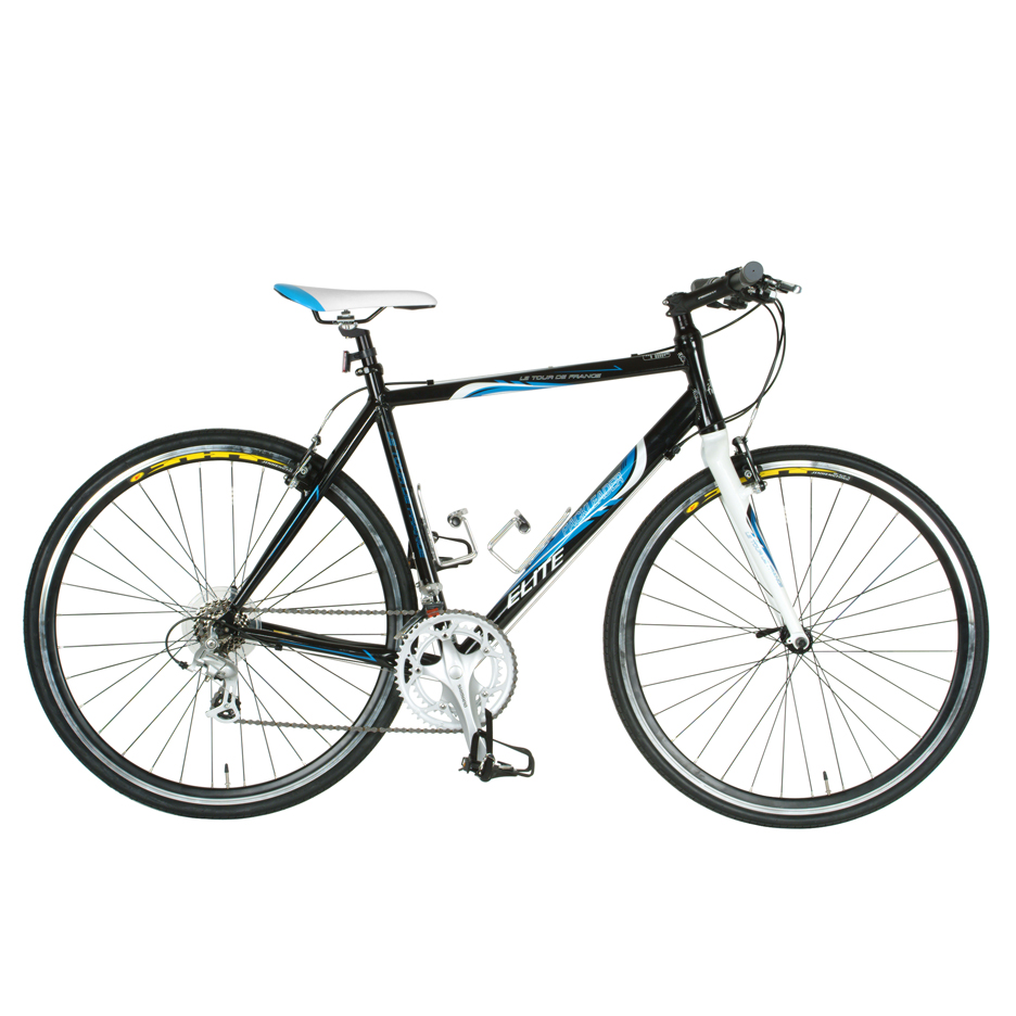 Tour De France Packleader Elite Bike Black/Blue 49cm