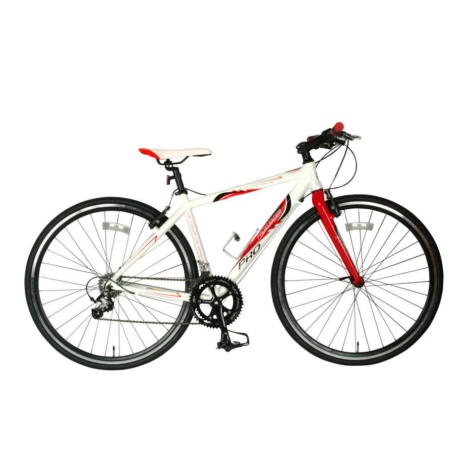 Tour De France Packleader Pro Bike White/Red 45cm
