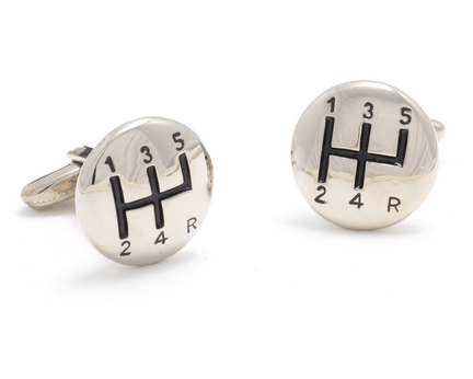 Gear Shifter Cuff Links - 1 Pair