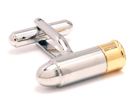 Bullet Cuff Links - 1 Pair