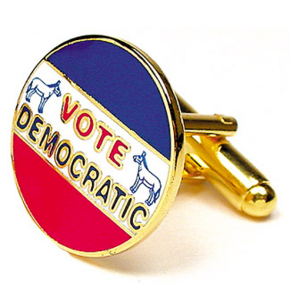 Vintage Democratic Cuff Links - 1 Pair