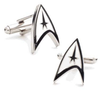 Star Trek Logo Cuff Links - 1 Pair