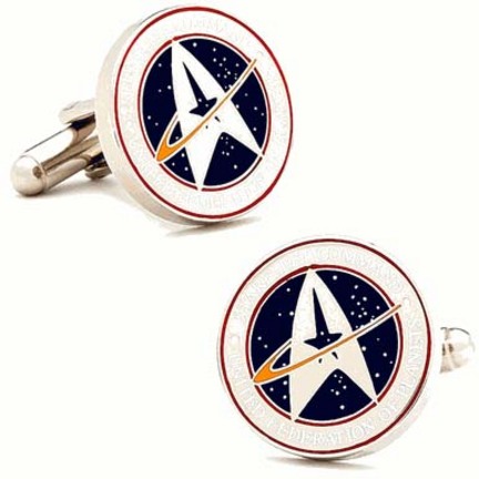 Star Trek Starfleet Command Cuff Links - 1 Pair