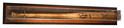 Mirror Back Baseball Bat Display Case (Wood)
