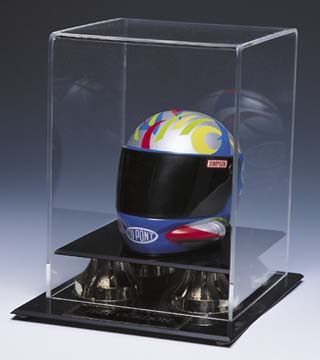Mini Racing Helmet Display Case