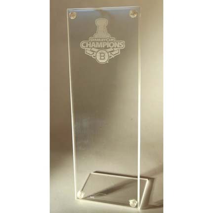 Boston Bruins 2011 Stanley Cup Champions Stand Up Ticket Holder