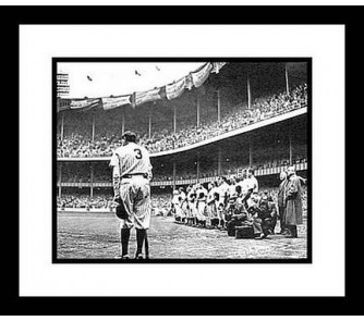 Babe Ruth New York Yankees Mlb Yankee Stadium Farewell Framed X