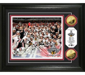 Buy Chicago Blackhawks 2010 Stanley Cup Champions Celebration Framed 8" x 10"... now!