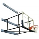 133" - 156" Extension Wall-Braced Side Fold Basketball Backstop from Spalding by