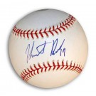 Heath Bell Autographed MLB Baseball by
