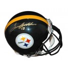 Terry Bradshaw Autographed Pittsburgh Steelers Riddell Pro Line Helmet by