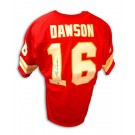Len Dawson Autographed Kansas City Chiefs Throwback Red Jersey by