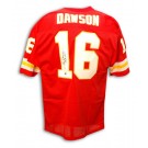 Len Dawson Autographed Kansas City Chiefs Throwback Red Jersey Inscribed with "SB IV... by