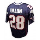 Corey Dillon New England Patriots Autographed Reebok NFL Football Jersey (Blue) by