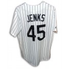Bobby Jenks Autographed Chicago White Sox White Majestic Jersey by