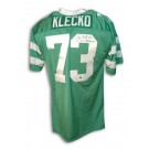 Joe Klecko New York Jets Autographed Green Throwback Jersey Inscribed with "Sack... by