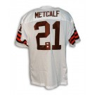 Eric Metcalf Cleveland Browns Autographed Throwback Jersey by